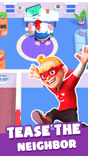 Scary Neighbour - Prank Master 3D 0.4.5 APK + Мод (Unlimited money) за Android