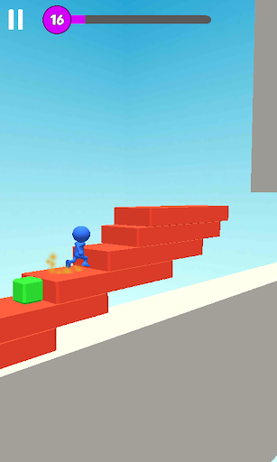 Blocks Stack Surfer- Cubes Run Screen 3