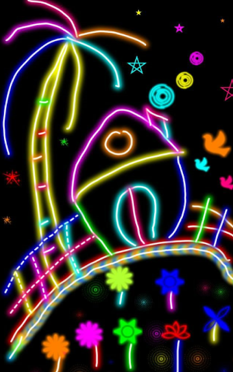 Glow Doodle Art - カラー＆ドローのおすすめ画像4