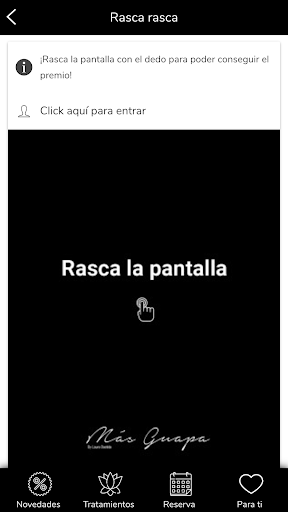 Android application Más Guapa screenshort