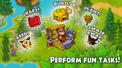 Animal Village－Forest Farm & Pet Merge! เกมส์สวนสัตว์