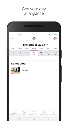 Food and Fitness App Screen 2