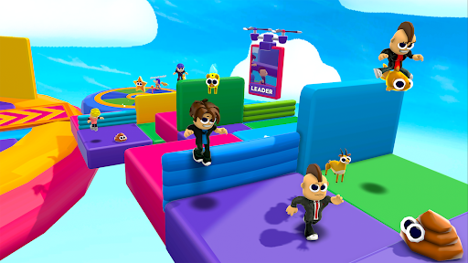 Obby Parkour Race: Multiplayer screenshot 1