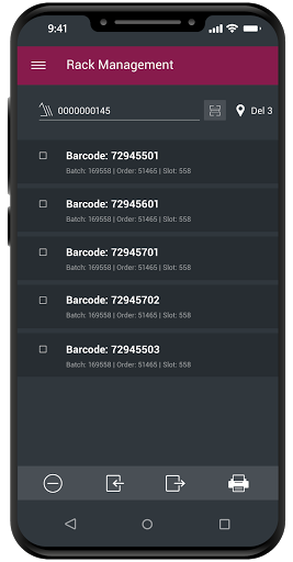 LiSEC.prdCtrl Screen 2