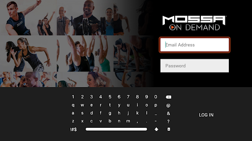 Android application MOSSA On Demand for Android TV screenshort