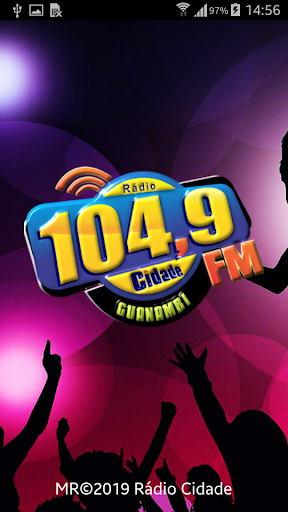 Android application Rádio 104.9 Cidade FM Guanambi screenshort