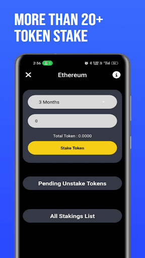 Trinet Wallet- Crypto Wallet Screen 3