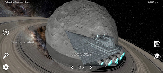 Captura 2 Simulador del Sistema Solar android