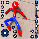 Herunterladen Stickman Rope Hero-Spider Game Installieren Sie Neueste APK Downloader