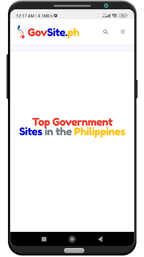 Android application GovSite.ph & Careers screenshort