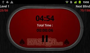Poker Clock Screenshot