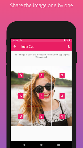 9 Cut Grid Maker Screen 3