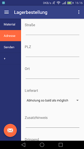 ReForm - Report Form Screen 2