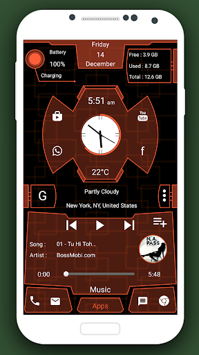 Screenshot of Nextgeneration Launcher 2
