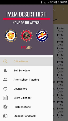 Android application PDHS Allin screenshort
