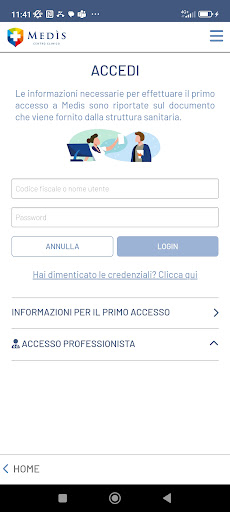 Medìs Centro Clinico Screen 2