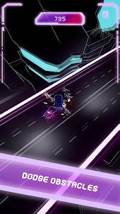 Neon Heist: Cyber Drive chase