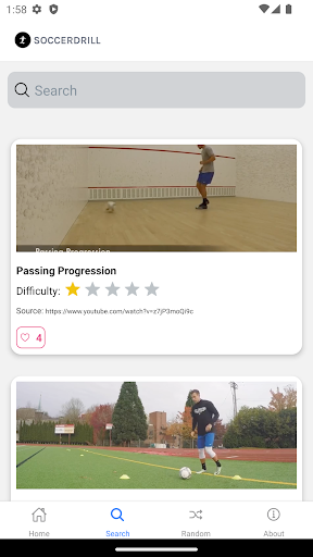 SoccerDrill Screen 2