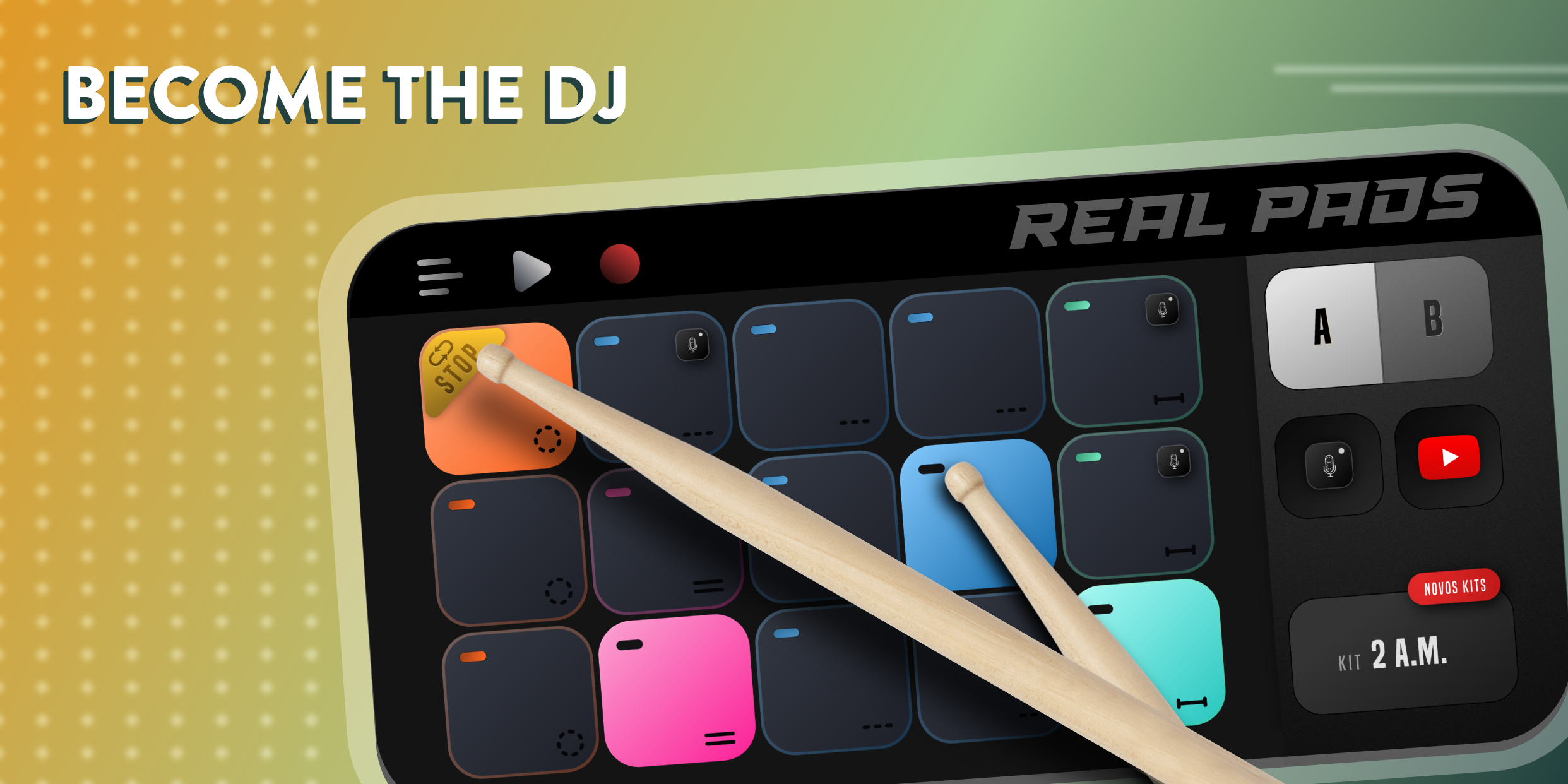 Android application Real Pads: become an EDM DJ screenshort