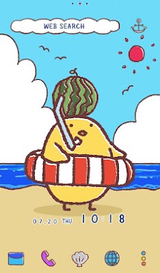 かわいい壁紙アイコン ひよこの夏 無料 Androidアプリ Applion