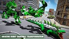 screenshot of Crocodile Robot Transform Game