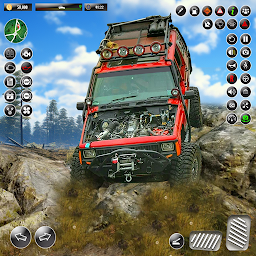 Slika ikone offroad xtreme 4X4 džip vozač
