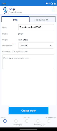 App screenshot