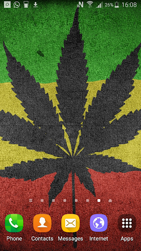 Weed Live Wallpaper Screen 2