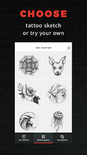 INKHUNTER – try tattoo designs 1