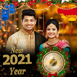 Icon image Happy New Year 2021 Photo Fram