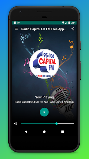 Android application Radio Capital UK FM App Online screenshort