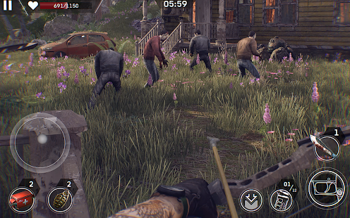 Left to Survive: Zombie Games Tangkapan layar
