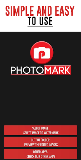 Android application PhotoMark screenshort