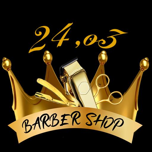 24,o3BarberShop logo