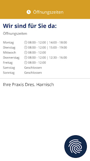 Praxis Dres. Harnisch Screen 2