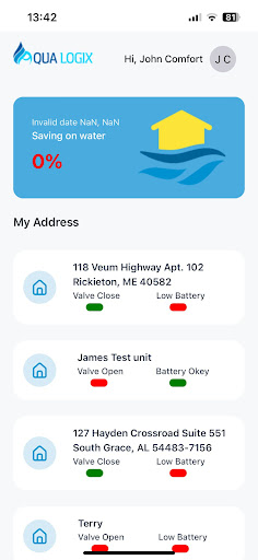 AquaLogix Screen 2