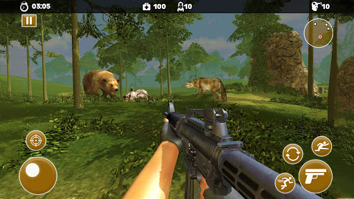 Android application Wild Bear Hunt: Hunting Games screenshort