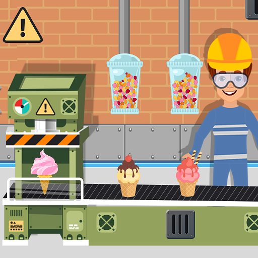 Pretend Play Ice Cream Factory logo