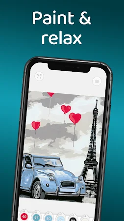 Game screenshot CreArt: Painting by Numbers mod apk