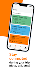 screenshot of Orange Travel - data eSIM card