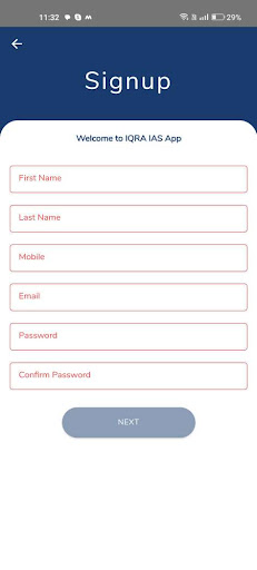 IQRA IAS Screen 2