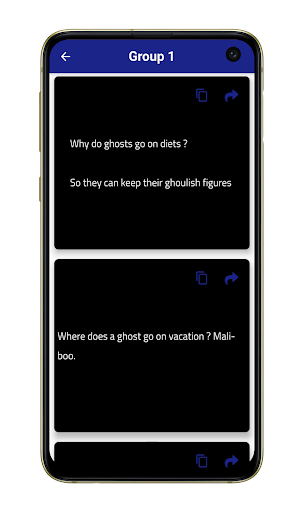 Android application Funny Halloween Jokes screenshort