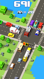 Crossy Crash Traffic Panic