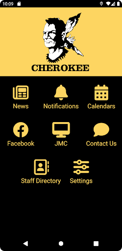 Android application Cherokee Community Schools screenshort