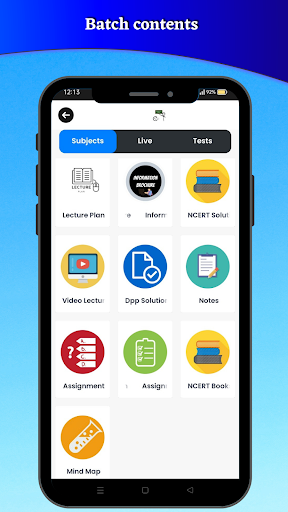 TOC Learning app Screen 2