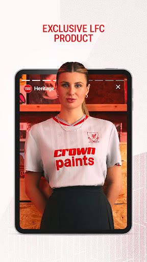 Screenshot of Official Liverpool FC Store