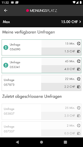 Meinungsplatz Screen 2