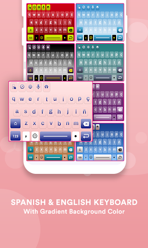 Spanish English Keyboard Screenshot