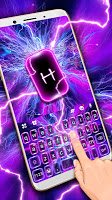 screenshot of Lightning Flash Keyboard Theme