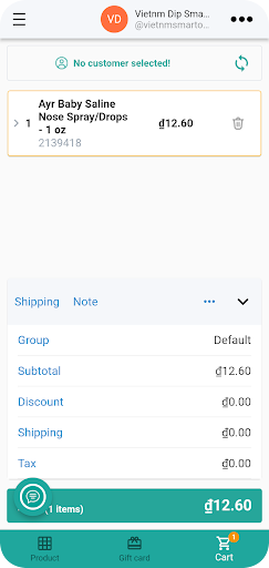 App screenshot